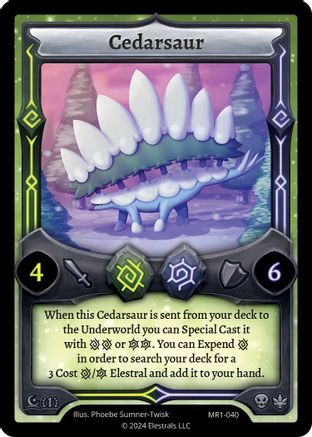 Image of Cedarsaur (MR1-040) - Moonrise