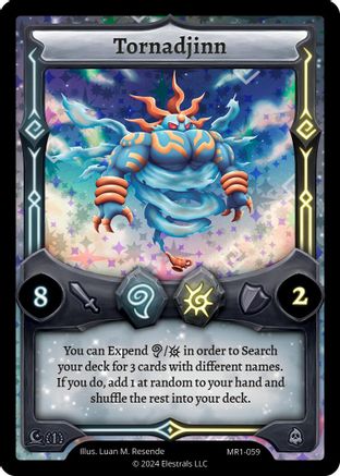 Image of Tornadjinn (MR1-059) - Moonrise Holo