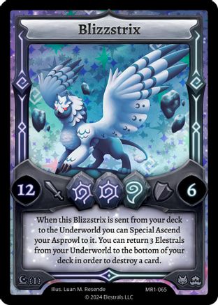 Image of Blizzstrix (MR1-065) - Moonrise Holo
