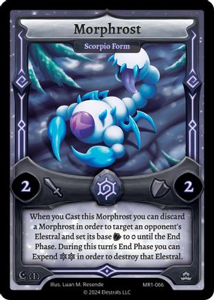 Image of Morphrost - Scorpio Form (MR1-066) - Moonrise