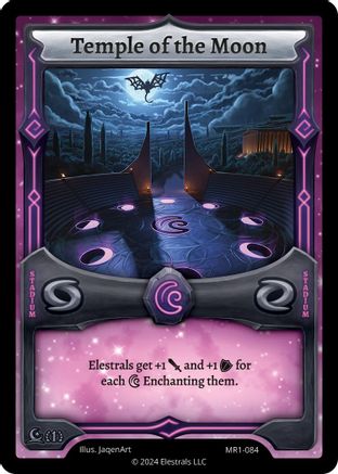 Image of Temple of the Moon (MR1-084) - Moonrise