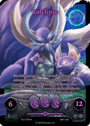 Image of Volclipse (Full Art) (MR1-096) - Moonrise Holo