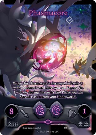 Image of Phasmacore (Full Art) (MR1-097) - Moonrise Holo