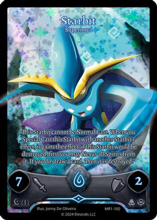 Image of Starbit - Supernova (Full Art) (MR1-100) - Moonrise Holo