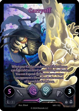Image of Carryoff (Full Art) (MR1-102) - Moonrise Holo