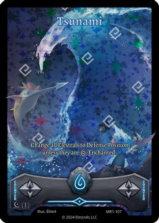 Image of Tsunami (Full Art) (MR1-107) - Moonrise Holo