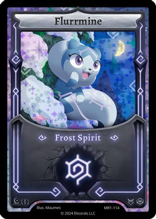 Image of Flurrmine (Alternative Art) (MR1-114) - Moonrise Holo