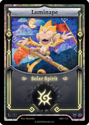 Image of Luminape (Alternative Art) (MR1-115) - Moonrise Holo