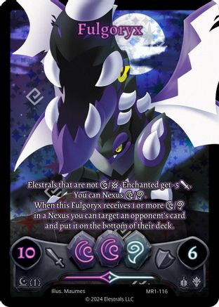 Image of Fulgoryx (Box Topper) (MR1-116) - Moonrise Holo