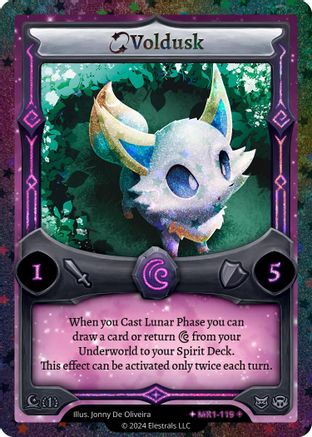 Image of Voldusk (Stellar) (MR1-119) - Moonrise Reverse Holo