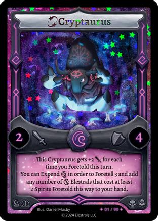 Image of Cryptaurus (Serialized) (/99) - Moonrise Holo