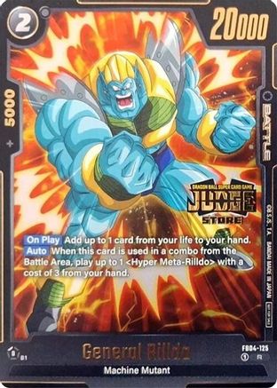 Image of General Rilldo (Judge Pack (Store Judge) 03) (FB04-125) - Tournament and Championship Promos Holofoil