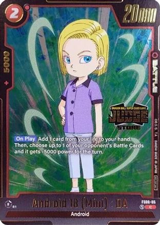 Image of Android 18 (Mini) : DA (Judge Pack (Store Judge) 03) (FS06-05) - Tournament and Championship Promos Holofoil