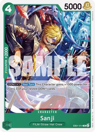 Image of Sanji (Tournament Pack 2025 Vol. 1) (EB01-014) - One Piece Promotion Cards
