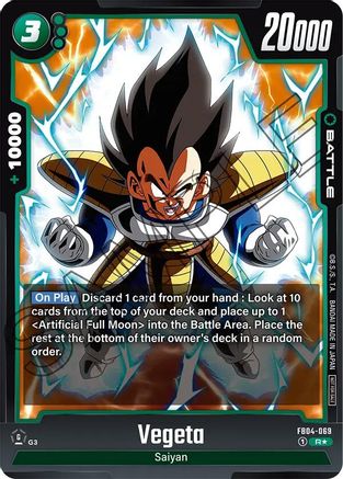 Image of Vegeta - FB04-069 (Tournament Pack 05) (FB04-069) - Tournament and Championship Promos Holofoil