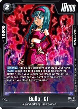 Image of Bulla : GT (Tournament Pack 05) (FB04-119) - Tournament and Championship Promos Holofoil