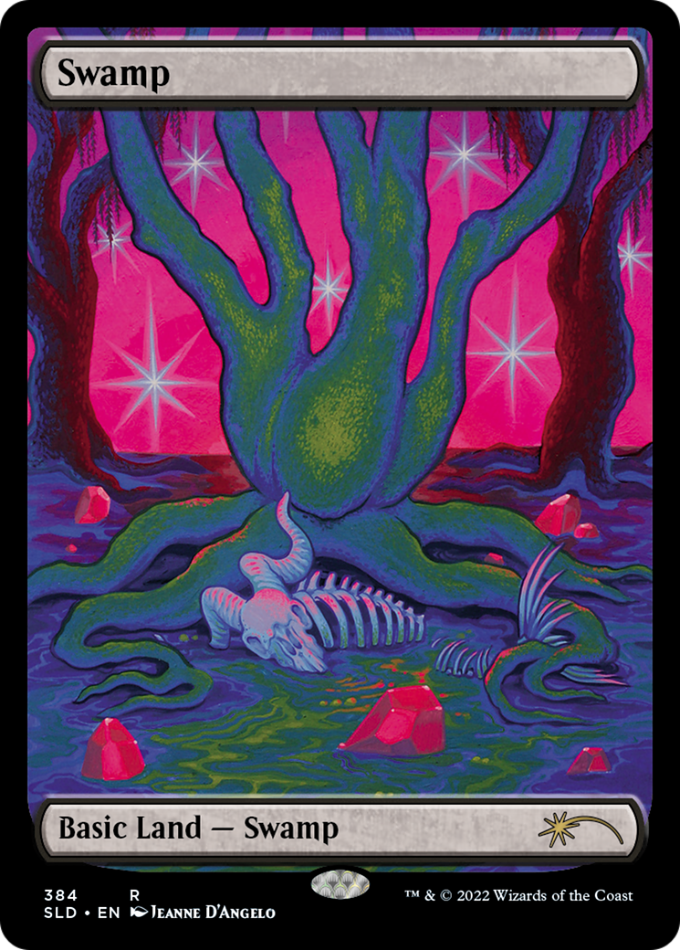 Image of Swamp (384) (SLD-384) - Secret Lair Drop