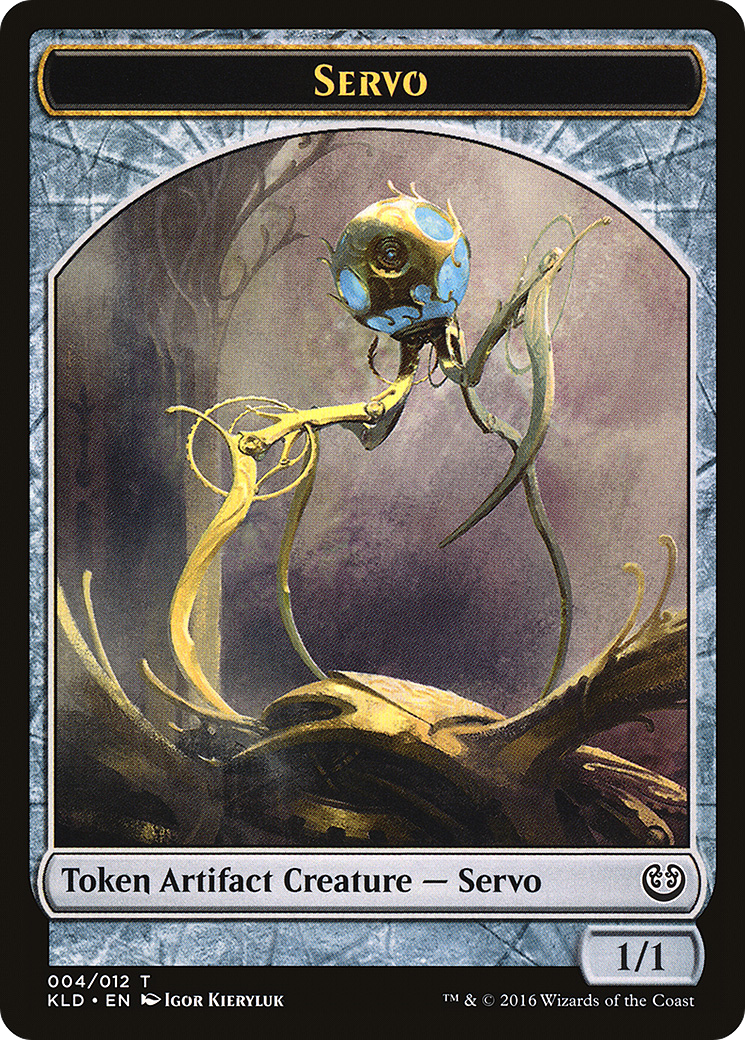 Image of Servo Token (004) (KLD-004) - Kaladesh Tokens