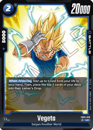 Image of Vegeta - FB05-039 (FB05-039) - New Adventure