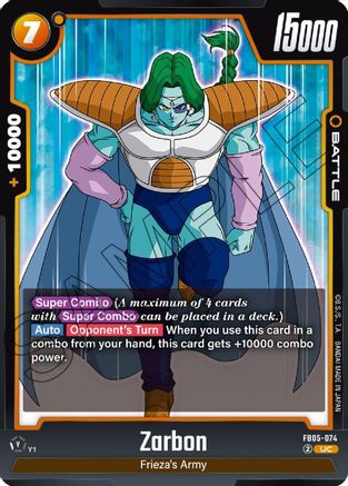 Image of Zarbon (FB05-074) - New Adventure