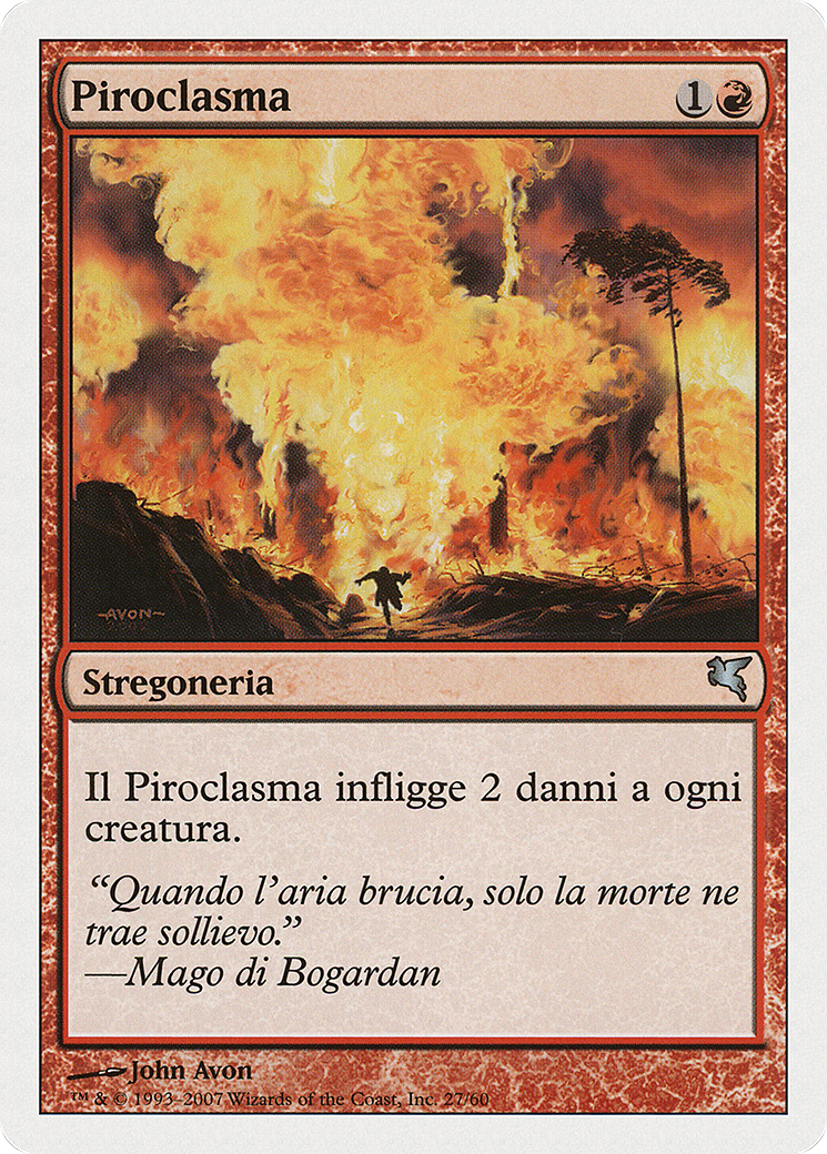 Image of Pyroclasm (Italian) - 