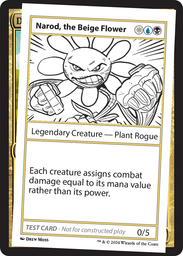 Image of Narod, the Beige Flower (MB2PC-) - Mystery Booster 2