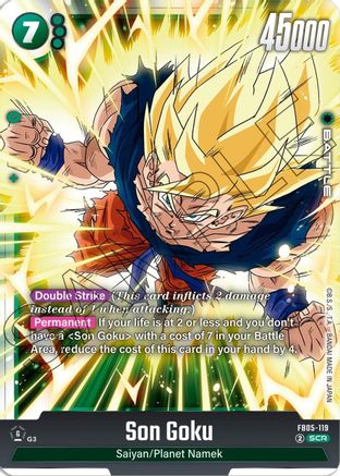 Image of Son Goku - FB05-119 (FB05-119) - New Adventure Holofoil