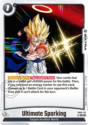 Image of Ultimate Sparking (FB05-115) - New Adventure Holofoil