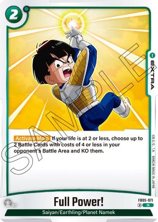 Image of Full Power! (FB05-071) - New Adventure Holofoil