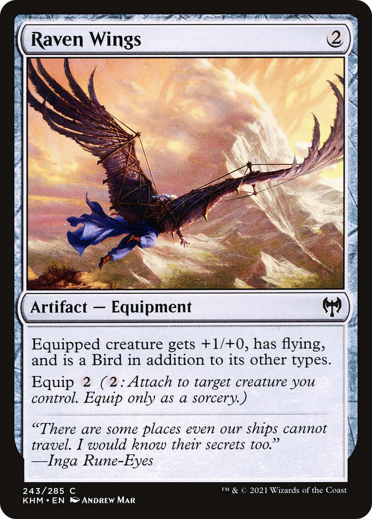 Image of Raven Wings (KHM-243) - Kaldheim