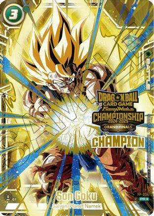 Image of Son Goku - FP-034 (Champion) (FP-034) - Tournament and Championship Promos Holofoil