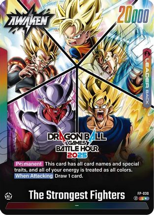 Image of The Strongest Fighters (FP-030) - Tournament and Championship Promos Holofoil