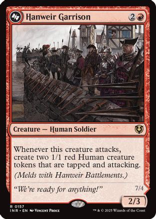 Image of Hanweir Garrison (INR-157) - Innistrad Remastered