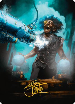 Image of Laboratory Maniac Art Card (Gold-Stamped Signature) (AAINR-006) - Art Series: Innistrad Remastered