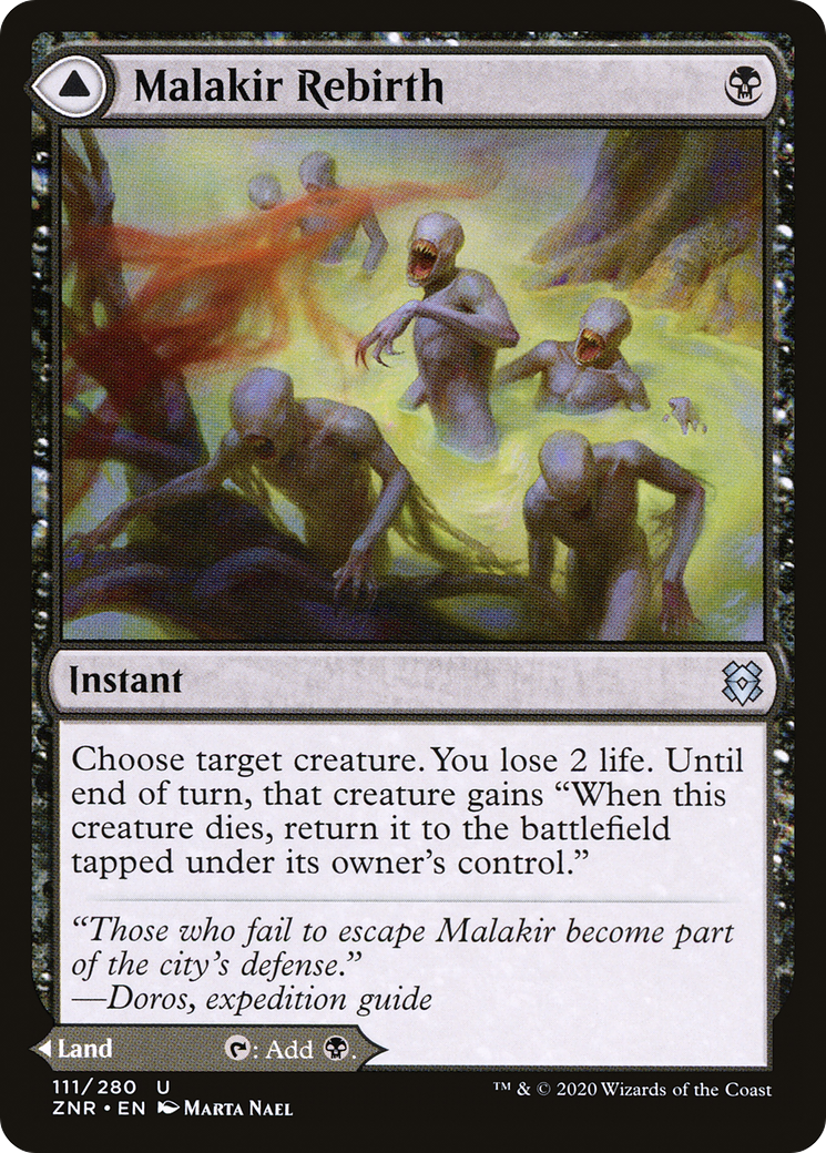 Image of Malakir Rebirth (ZNR-111) - Zendikar Rising Foil