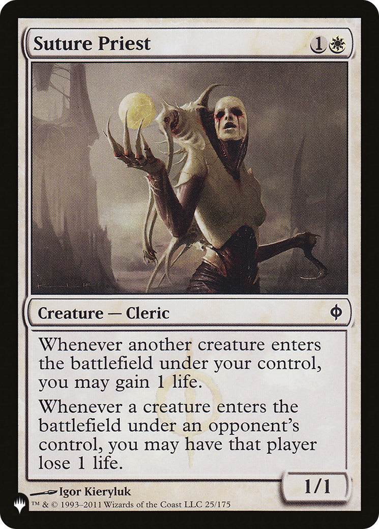 Image of Suture Priest (LIST-NPH-25) - The List