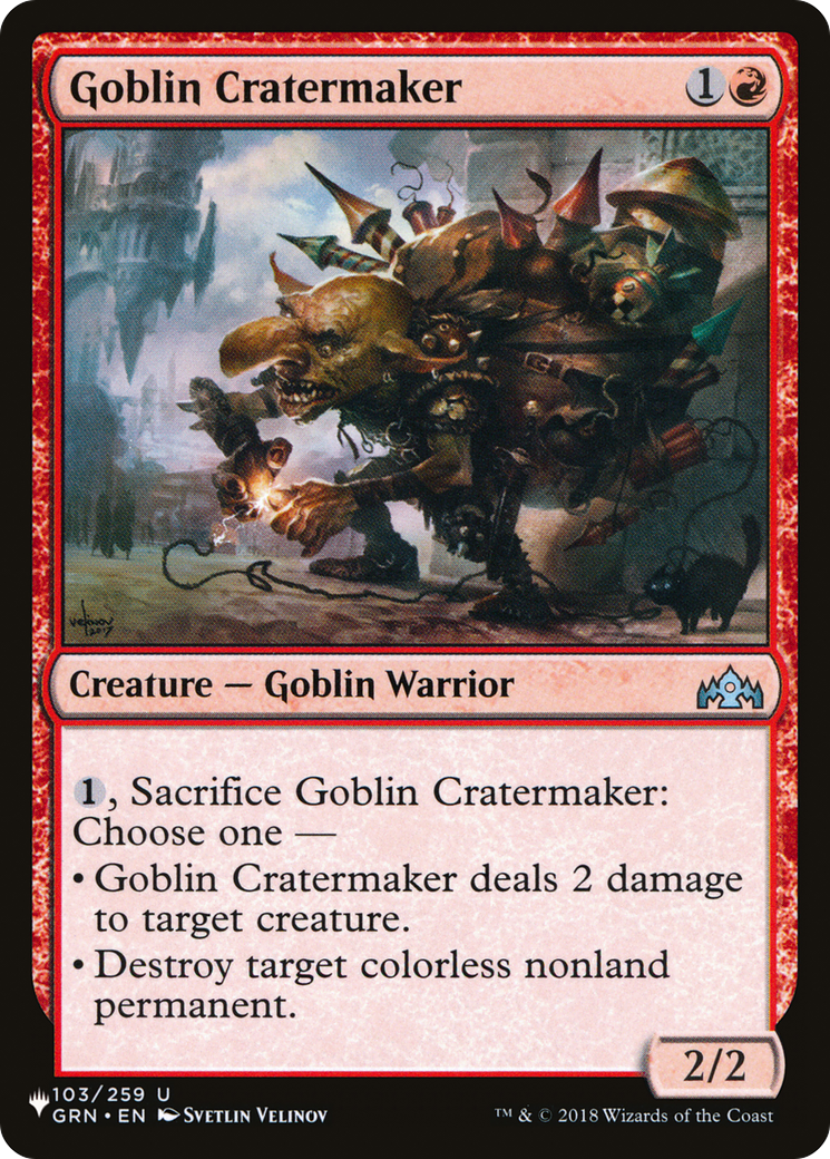 Image of Goblin Cratermaker (LIST-GRN-103) - The List
