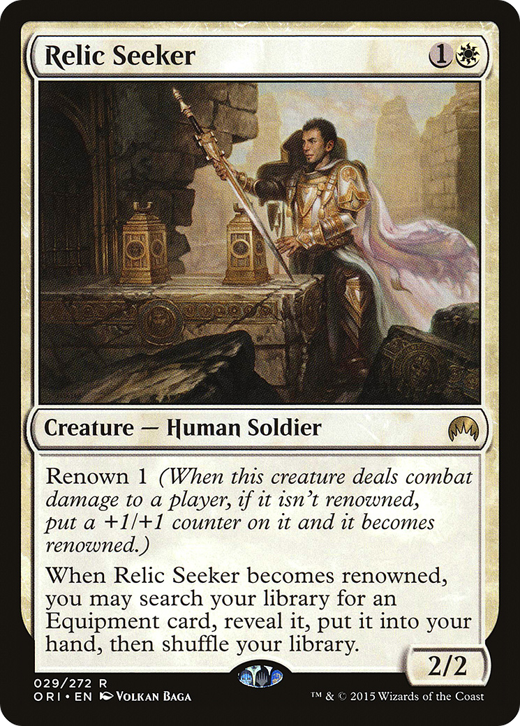 Image of Relic Seeker (ORI-029) - Magic Origins Foil