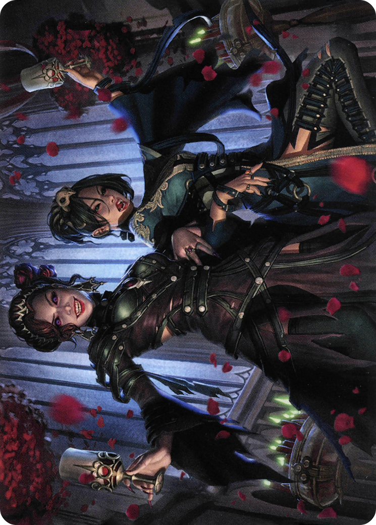Image of Falkenrath Celebrants // Falkenrath Celebrants (AVOW-073) - Crimson Vow Art Series (Borderless)