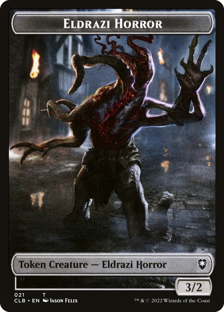 Image of Eldrazi Horror (TCLB-021) - Battle for Baldur's Gate Tokens