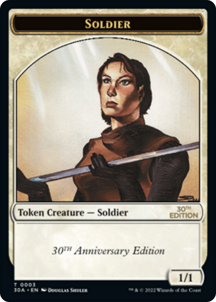 Image of Soldier Token (30A-003) - 30th Anniversary Tokens