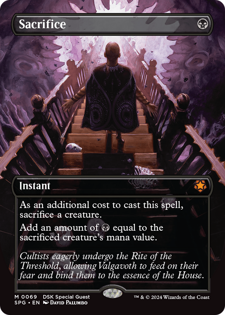 Image of Sacrifice (Borderless) (SPG-069) - Special Guests (Borderless)