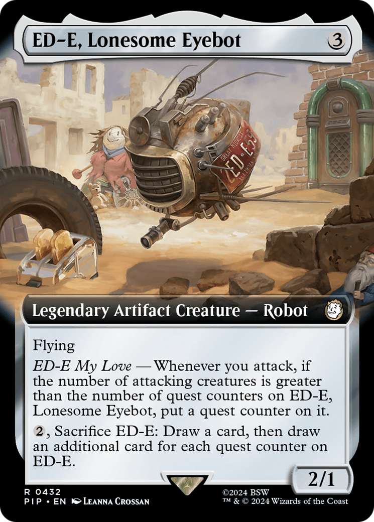 Image of ED-E, Lonesome Eyebot (Extended Art) (PIP-432) - Fallout: (Extended Art)