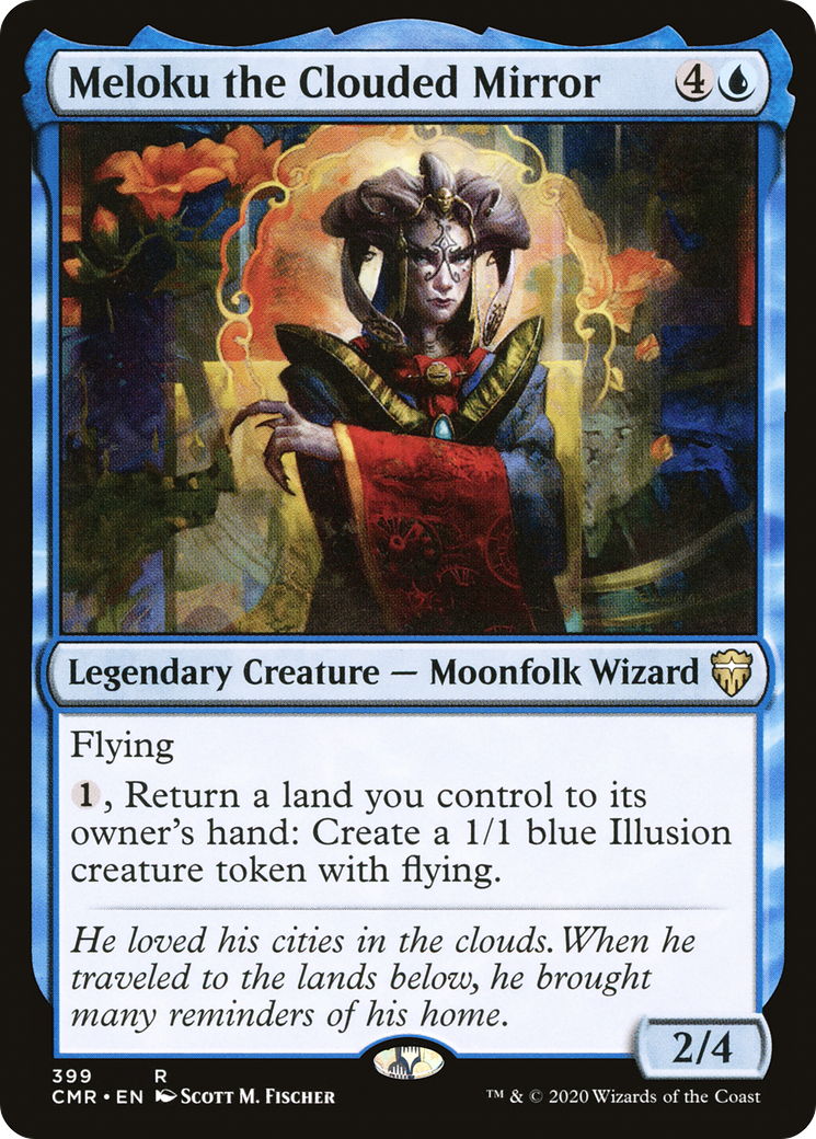 Image of Meloku the Clouded Mirror (CMR-399) - Commander Legends