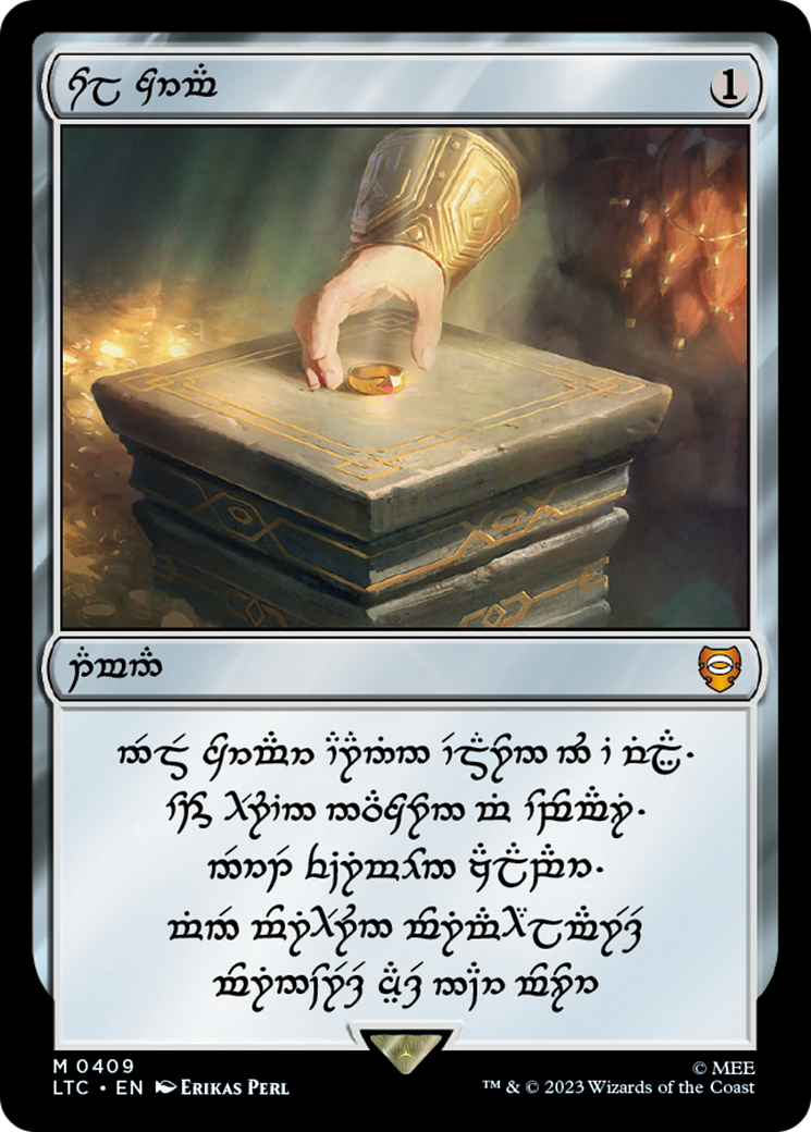 Image of Sol Ring - Dwarven (0409) (LTC-409) - Tales of Middle-earth Commander