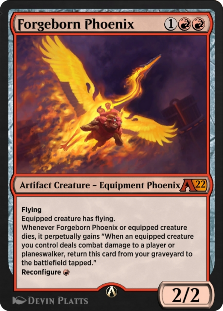 Image of Forgeborn Phoenix (YNEO-023) - Alchemy: Kamigawa
