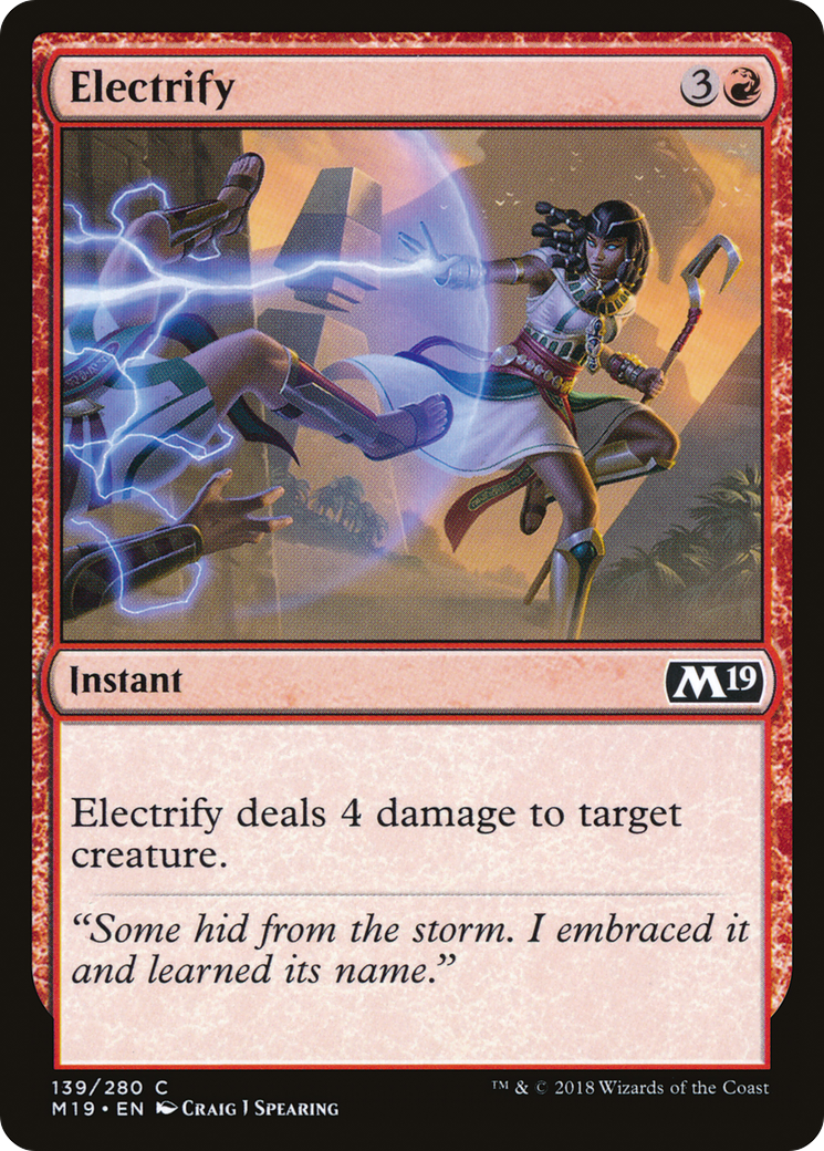 Image of Electrify (M19-139) - Core Set 2019