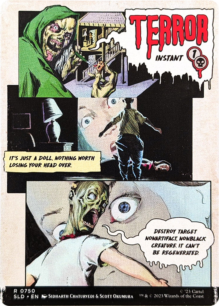 Image of Terror (SLD-750) - Secret Lair Drop (Borderless)