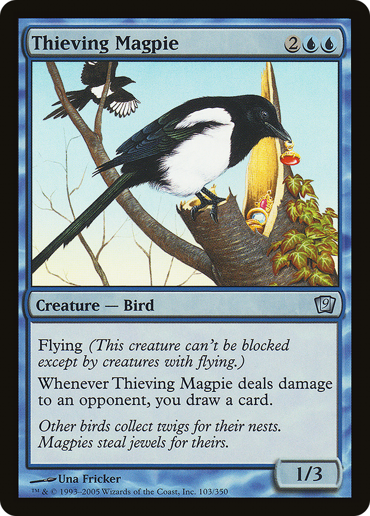 Image of Thieving Magpie (9ED-103) - 9th Edition