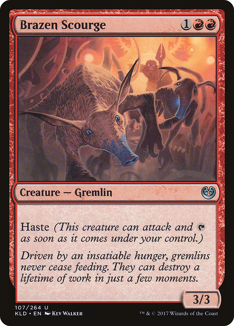 Image of Brazen Scourge (KLD-107†) - Kaladesh